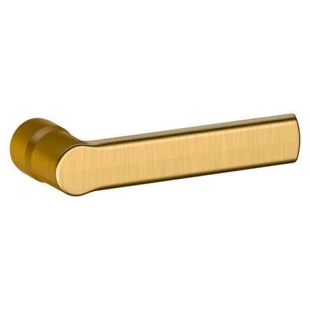 Baldwin Soho Lever Lifetime Satin Brass Door Levers Lifetime Satin Brass 5485V.044.LMR